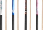 Pool Cue Sticks Set of 4, 58 Inch Billiard Cue Pool Cue Sticks, 13 mm Tips for Billiard Table Sport