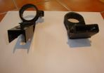 Satellite dish holder for universal 40mm lnb