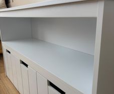 Storage unit white
