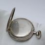 Vintage Bordeaux  Gents Mechanical  Silver Pocket Watch Image 8
