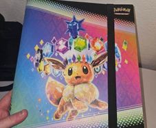 Prismatic Evolutions Pokemon binder