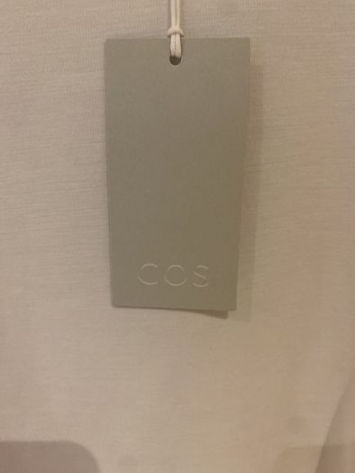 White cos top with cape