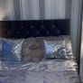 Ottoman king size bed with mattress Image 4