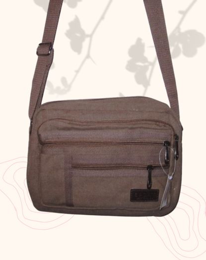 Travel Sports Man Men Cross Body Bag With Multiple Zipped pockets