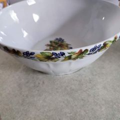 Large Serving Bowl Porcelaine Jacques Coeur France Un Jardin  En Plus Paris Specials Lave Vaisselle Dishwasher Proof Decor Prunelle