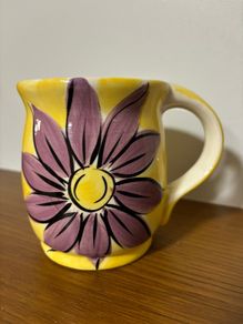 Vintage Burger King Hand Painted Mug