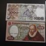 Portugal: 5 Notes: 1000e+500e+100e+50e+20e (1978-1987) Image 2