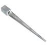 Ground Spikes 12 pcs Silver 9x9x90 cm Galvanised Steel Image 3