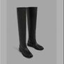 Leather Tall Boots Size Uk 6 Image 7