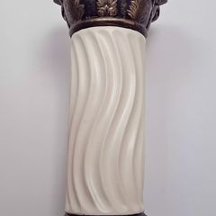 Large Ornate Plaster Column