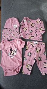 baby girl 3-6, 5 piece set