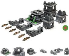 warhammer terrain set sewage/ruin city
