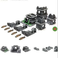 warhammer terrain set sewage/ruin city