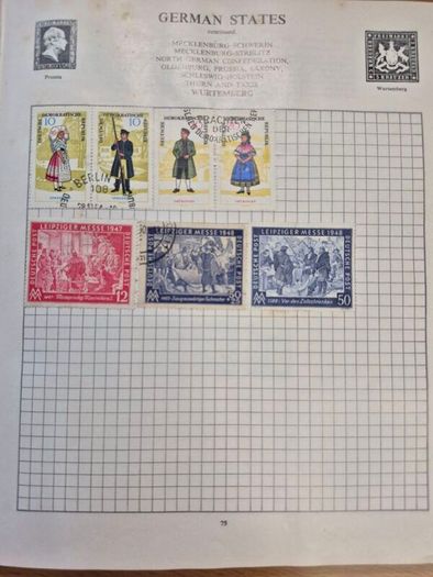 Stamps of the world stanley gibbson album