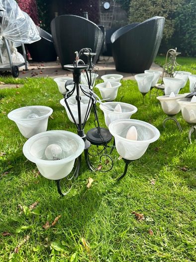 Hanging Pendant Light Chandelier x4