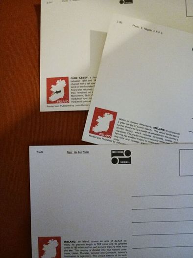 3 Vintage John Hinde postcards