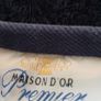 2 x bath towels. 2 x facecloths. Navy. Cotton. Image 3