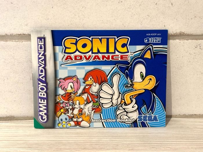 Sonic Advance for Game Boy Advance Boxed