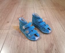 Danielki Rehabilitation prophylactic slippers/sandals (size EU22/UK5.5) [Turquoise]
