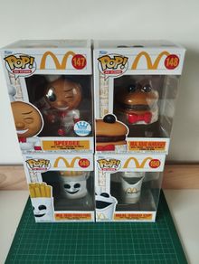 Funko Pop! McDonalds Ad Icons Meal Squad & Speedee Set (4 Figures)