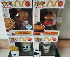 Funko Pop! McDonalds Ad Icons Meal Squad & Speedee Set (4 Figures)