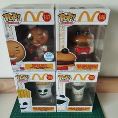 Funko Pop! McDonalds Ad Icons Meal Squad & Speedee Set (4 Figures)