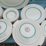 1940's Art Deco Johnson Brothers Dinner Set Image 6