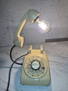 VIntage rotary telephone lamp