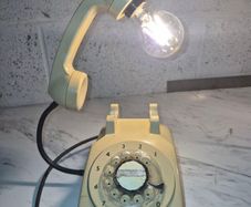 VIntage rotary telephone lamp