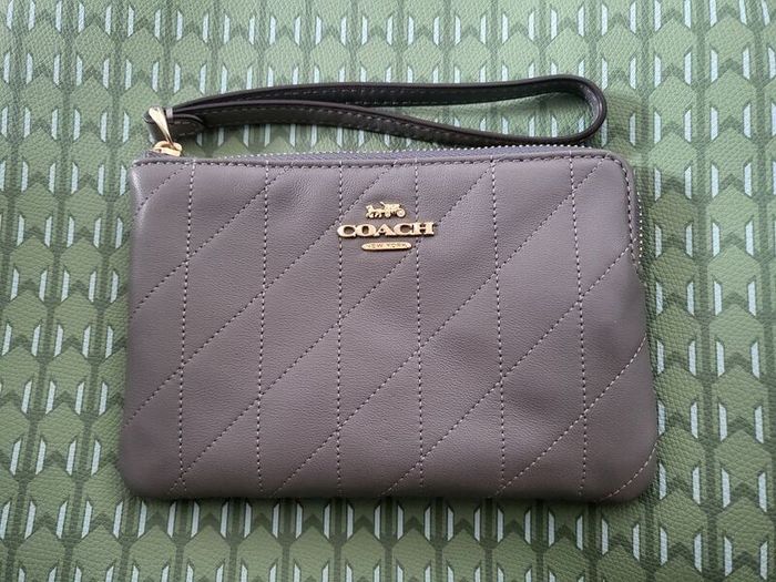 New Grey Coach Purse