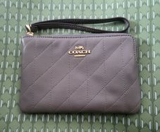 New Grey Coach Purse