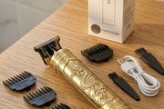 Pro Gold Dragon T-Blade Trimmer 8pc Grooming Kit