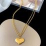 The Affection Heart Necklace  Available for Custom By R'Laith Engraving Image 6