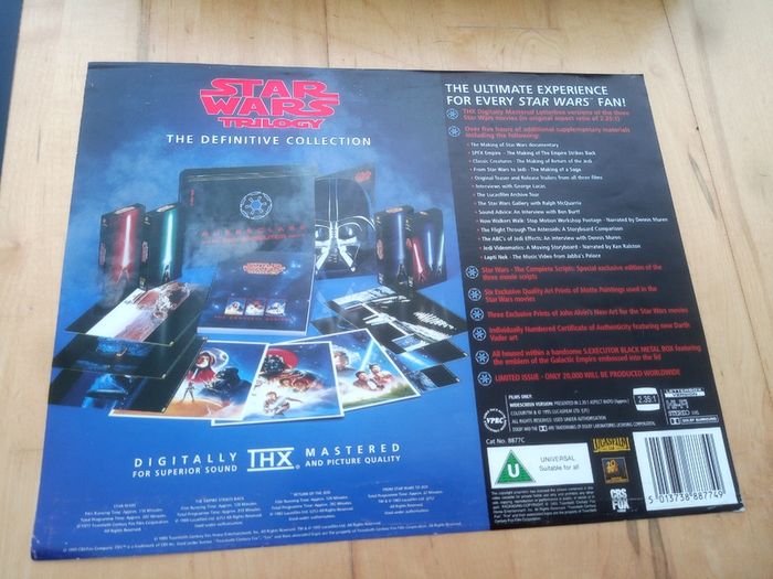 Star Wars ISD Executor Special Edition VHS Boxset