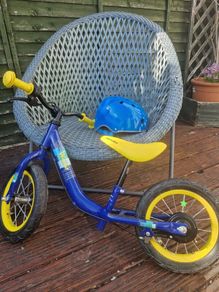Apollo Wizzer Balance Bike Blue - 12"