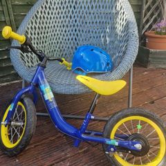 Apollo Wizzer Balance Bike Blue - 12"