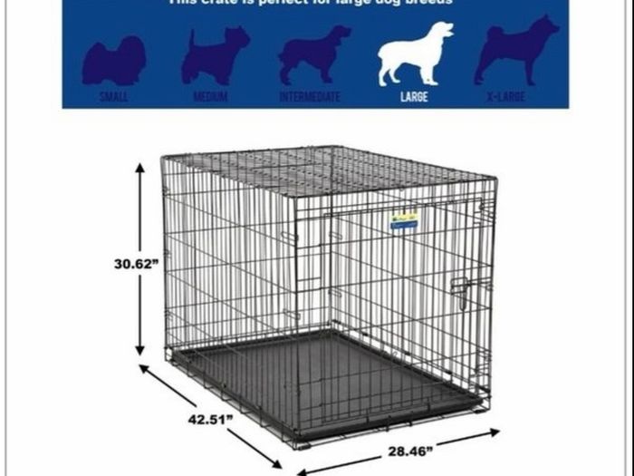 Large dog crate