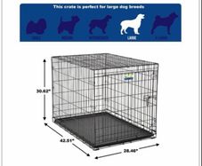 Large dog crate