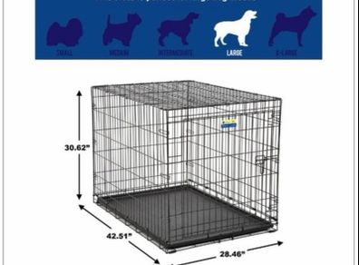 Large dog crate