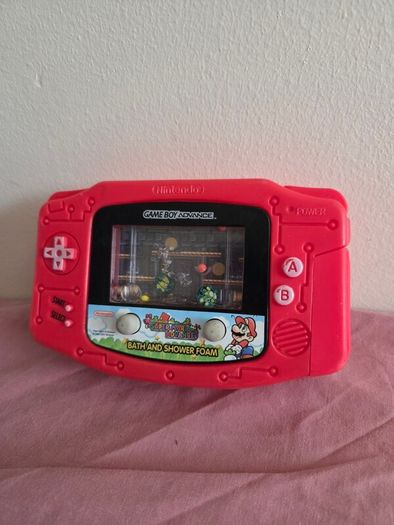 GameBoy Advance Super Mario Advance Bath and Shower Foam