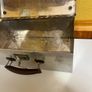 1940s aluminum utility box with lock and original key Image 6