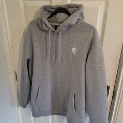 gym king grey hoody XL