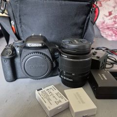 Camera kit with 1 lens - Canon EOS 600D DSLR Kit, 18-55mm, Bag, 2 Batteries