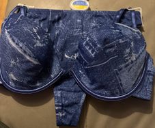 ladies bra & tongs set
