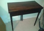 Victorian Mahogany Card Table