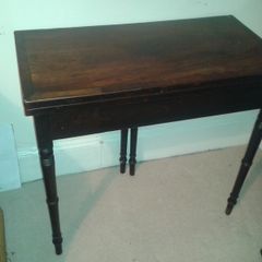 Victorian Mahogany Card Table