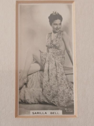 Vintage Carreras Ltd. "Film & Stage Beauties" Framed Collage