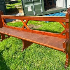 Benches pews garden or wedding seating