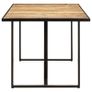 Dining Table 160 cm Rough Mango Wood Image 6