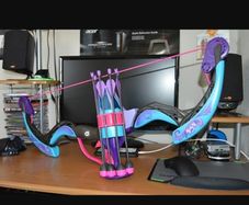 Nerf rebelle bow and arrow
